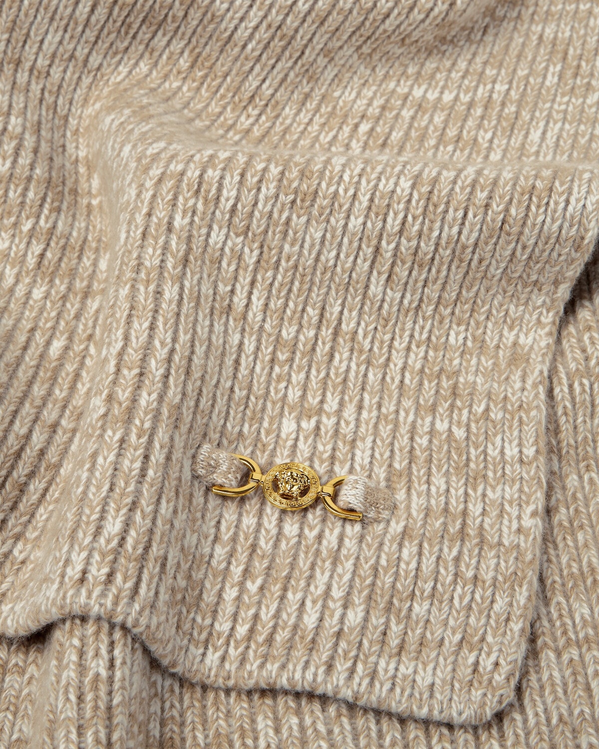 Medusa '95 Ribbed Knit Scarf - 2
