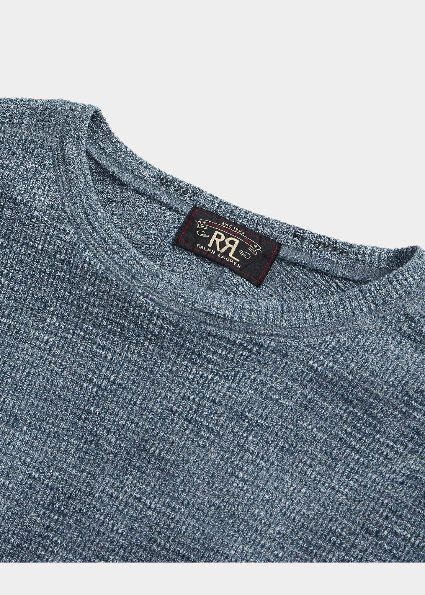 Waffle-Knit Crewneck - 3