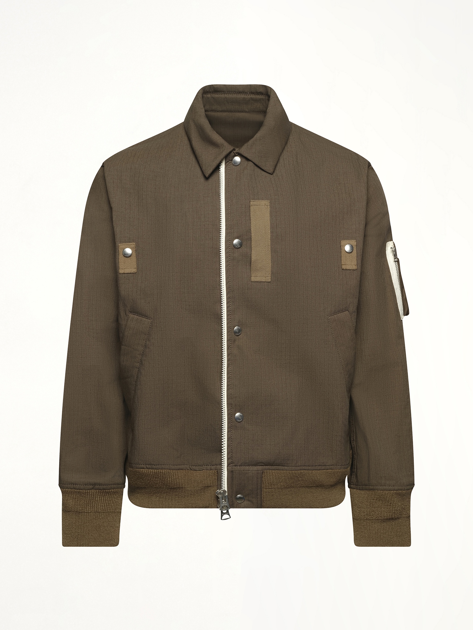 Rip Stop Blouson in Khaki - 2