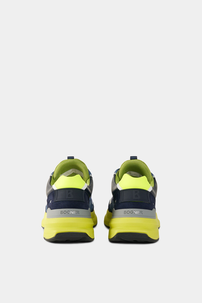 Sneaker CTP25 in Navy blue/yellow/grey 5