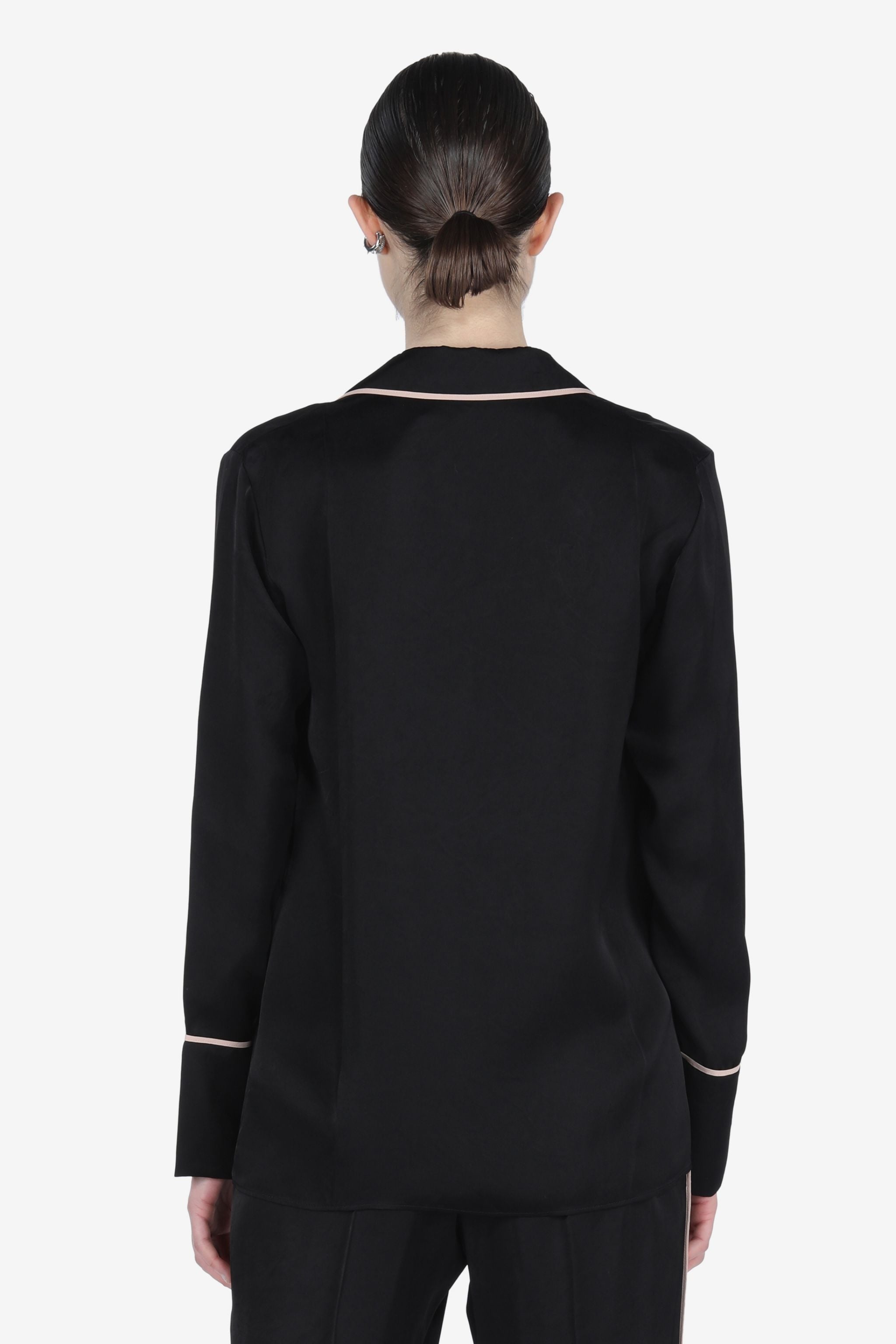CONTRAST-TRIM SHIRT - 2