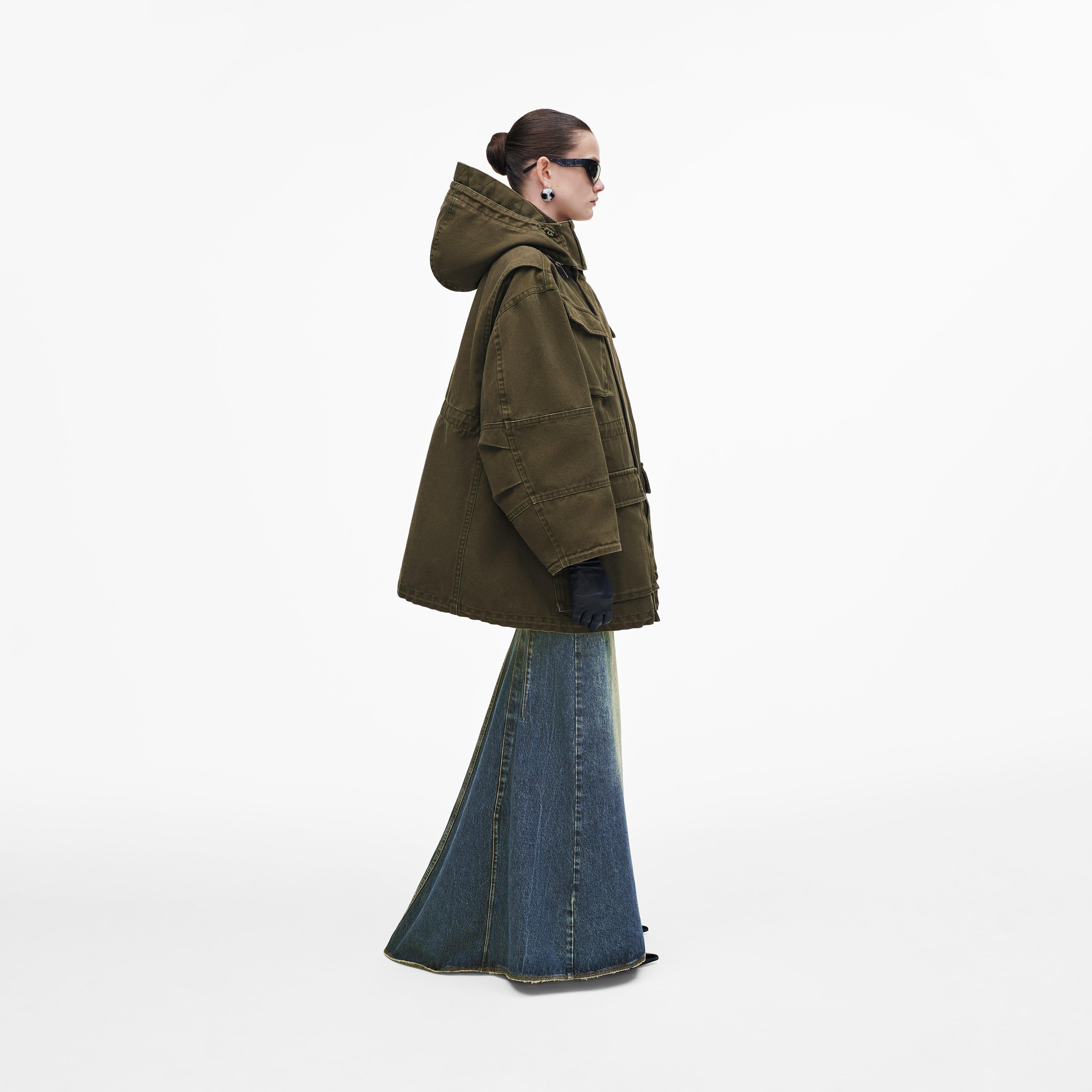 OVERSIZED CARGO CANVAS JACKET - 3
