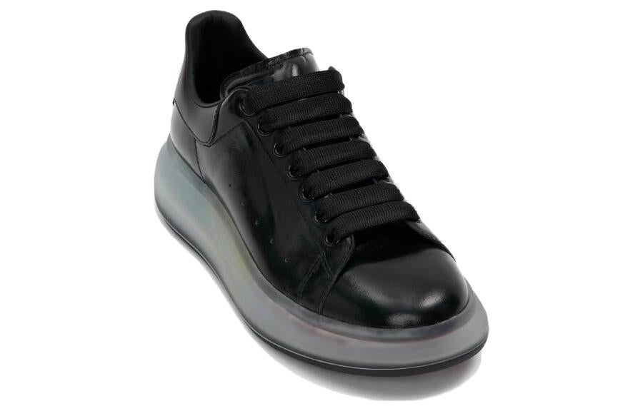 Alexander McQueen Larry Leather Sneakers 'Black Multi' 711153WICN11049 - 3