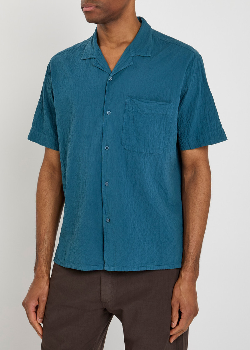 LABO.ART Labo.art Seersucker Cotton Shirt outlook