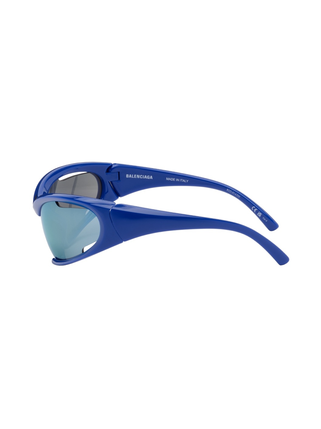 Blue Dynamo Rectangle Sunglasses - 3