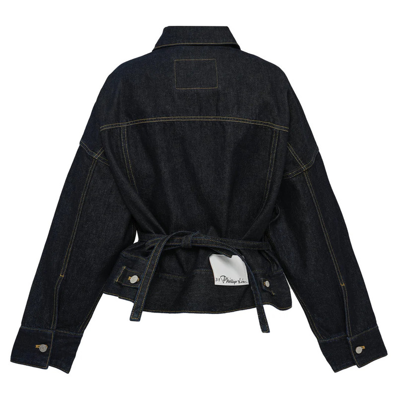 3.1 Phillip Lim Denim Boxy Jacket outlook