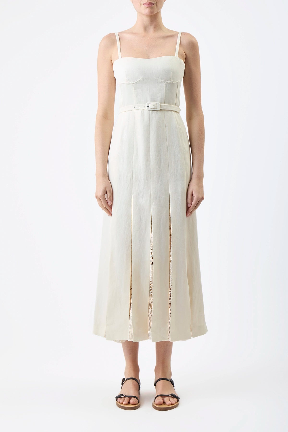 Godard Dress in Linen - 1