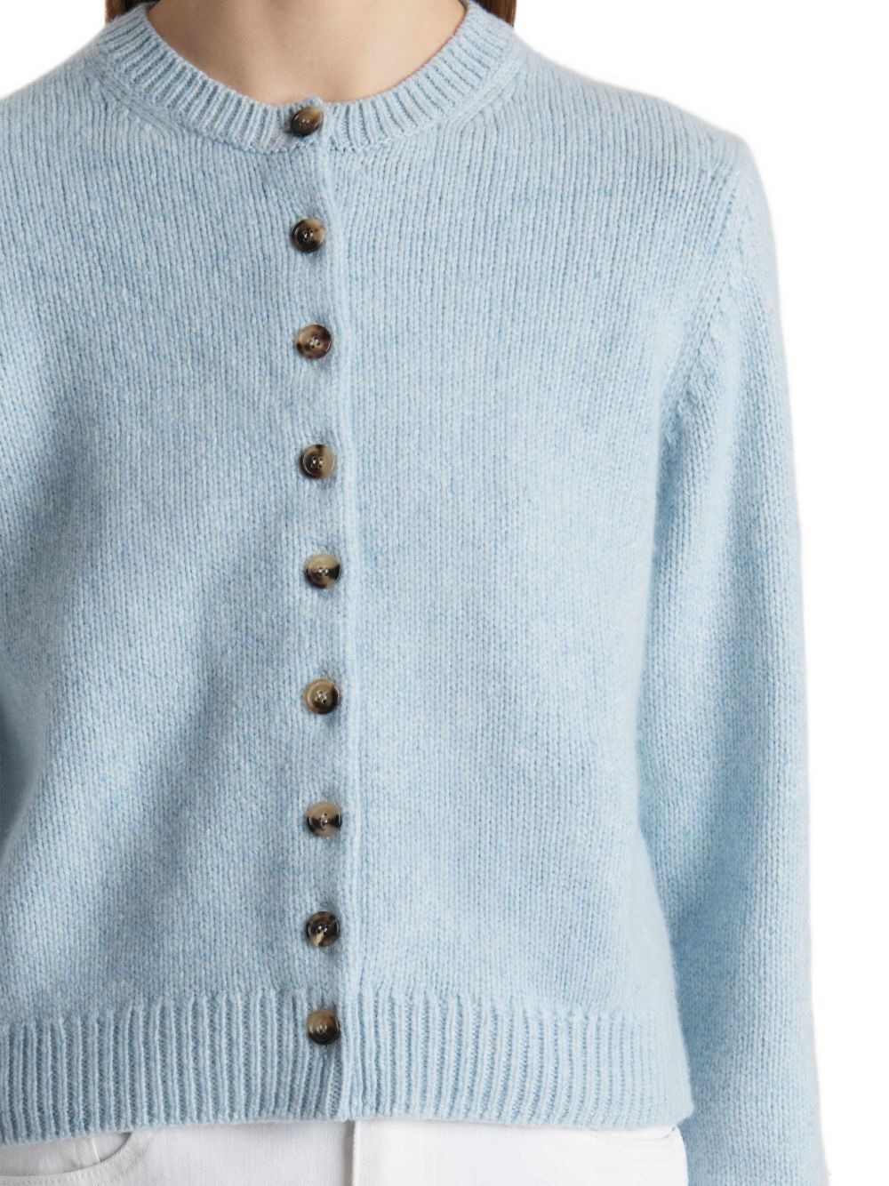Everheart button-front cashmere cardigan - 5