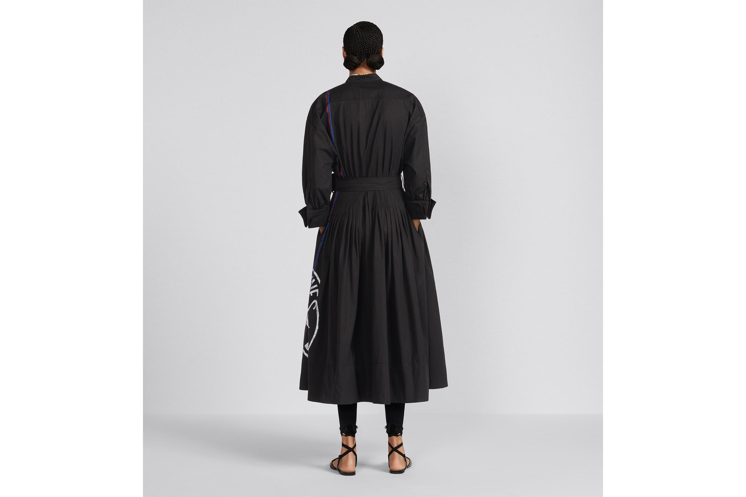 Mid-Length Shirt Dress - 6