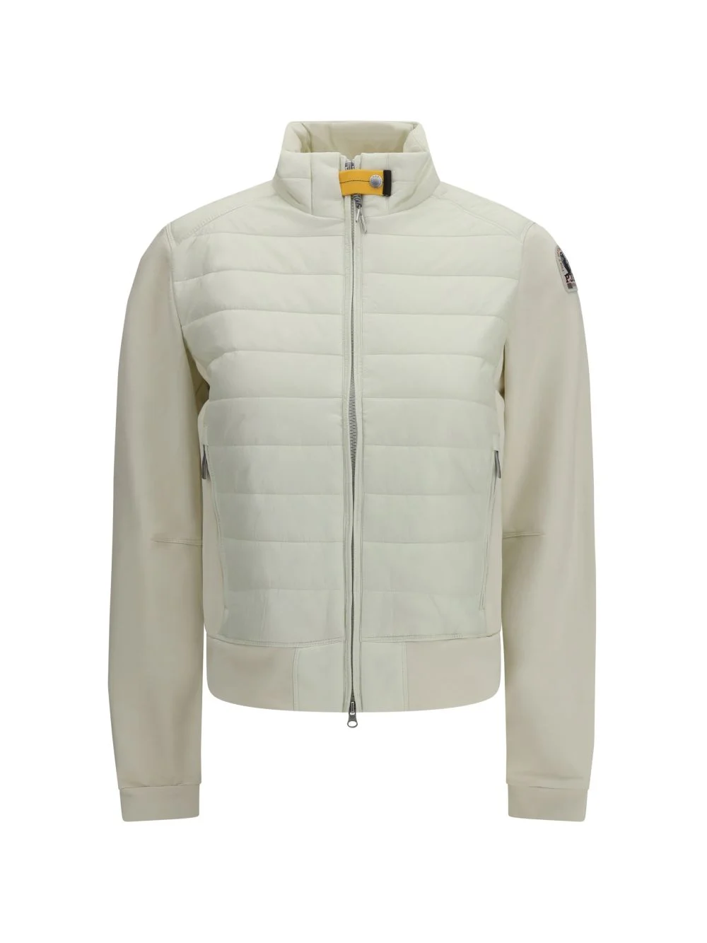 zip quilted jacket - 1