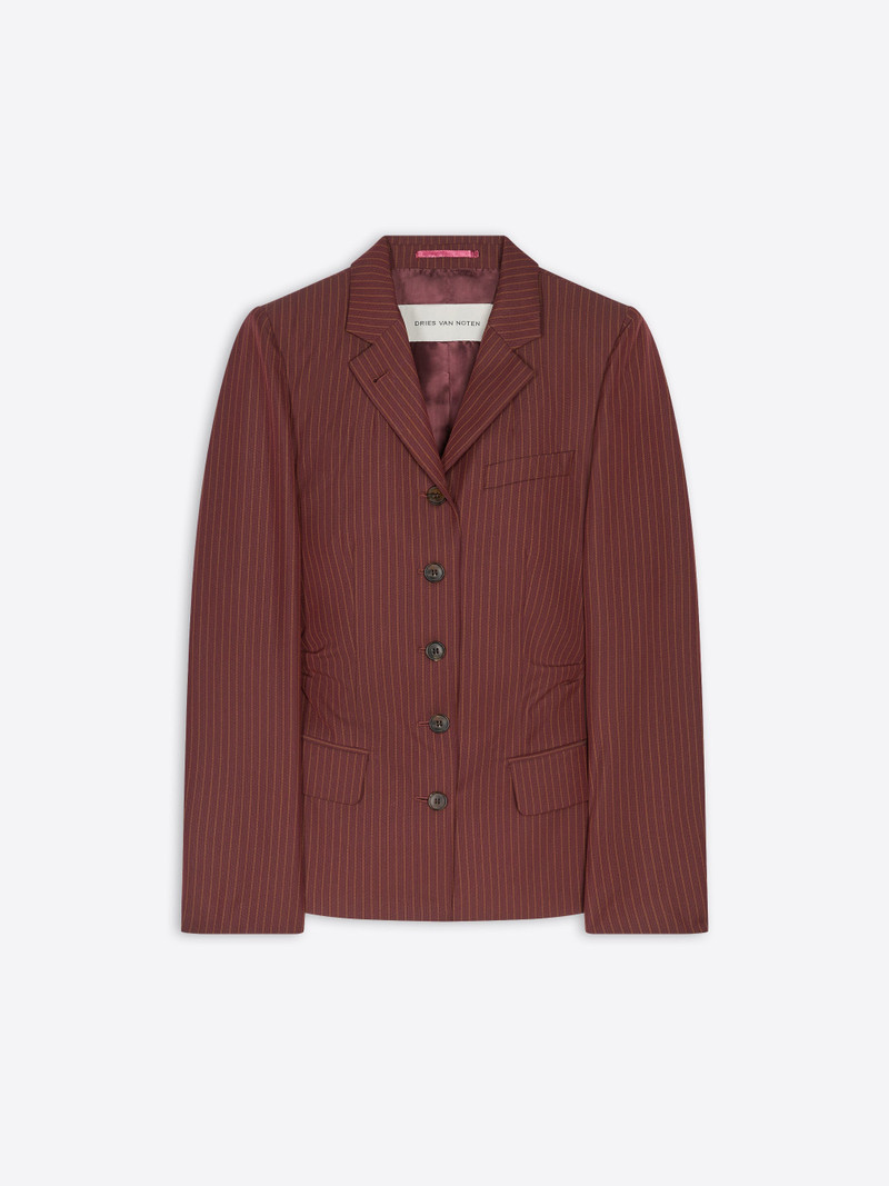 BELTED WOOL BLAZER - 1