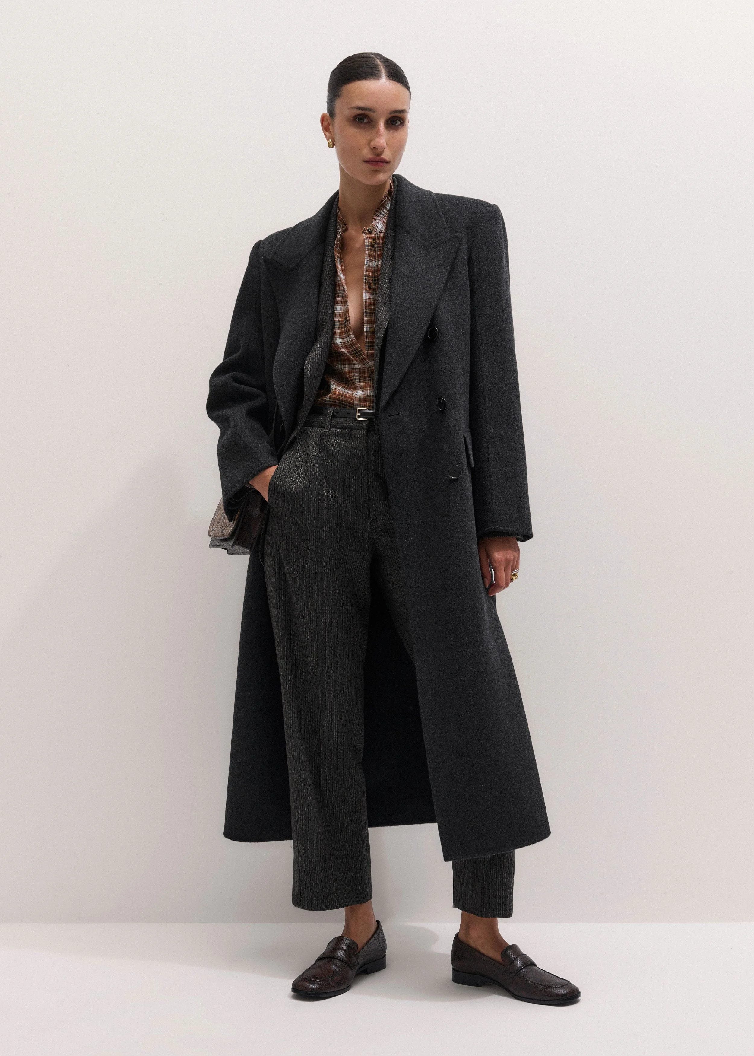 Tailored Oversized Coat - 1