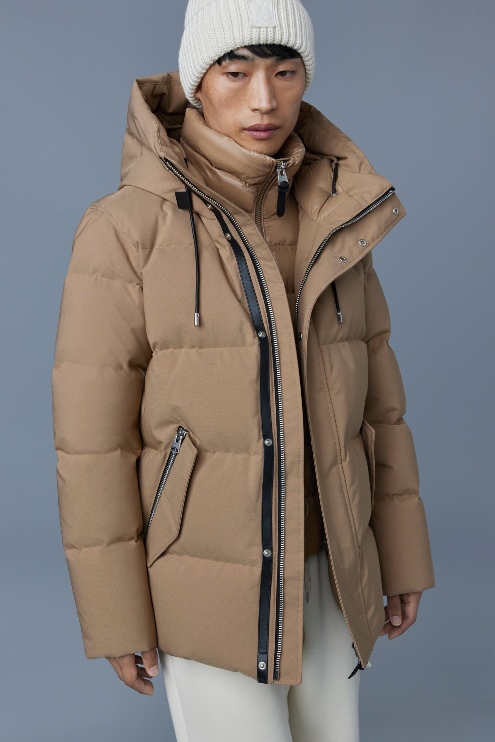 GRAYDON 2-in-1 lustrous light down jacket - 5
