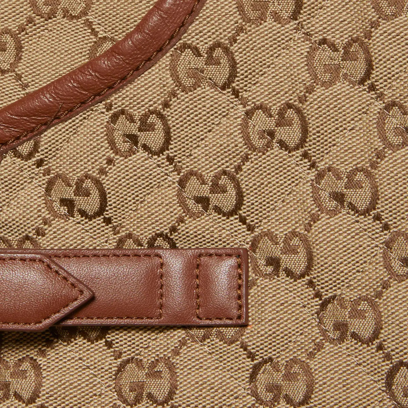 Quilted GG canvas vest 7