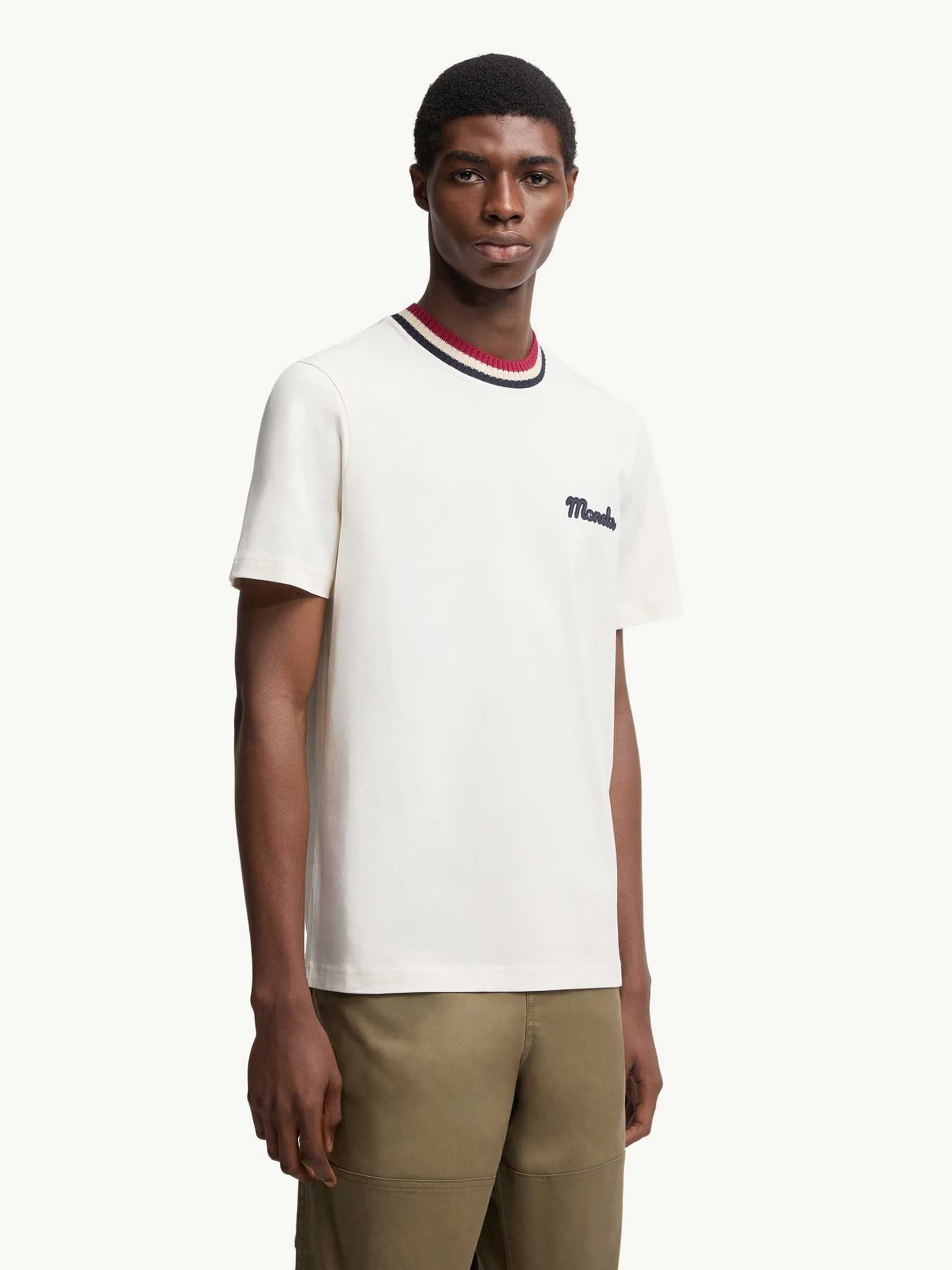 EMBROIDERED COTTON T-SHIRT - 2