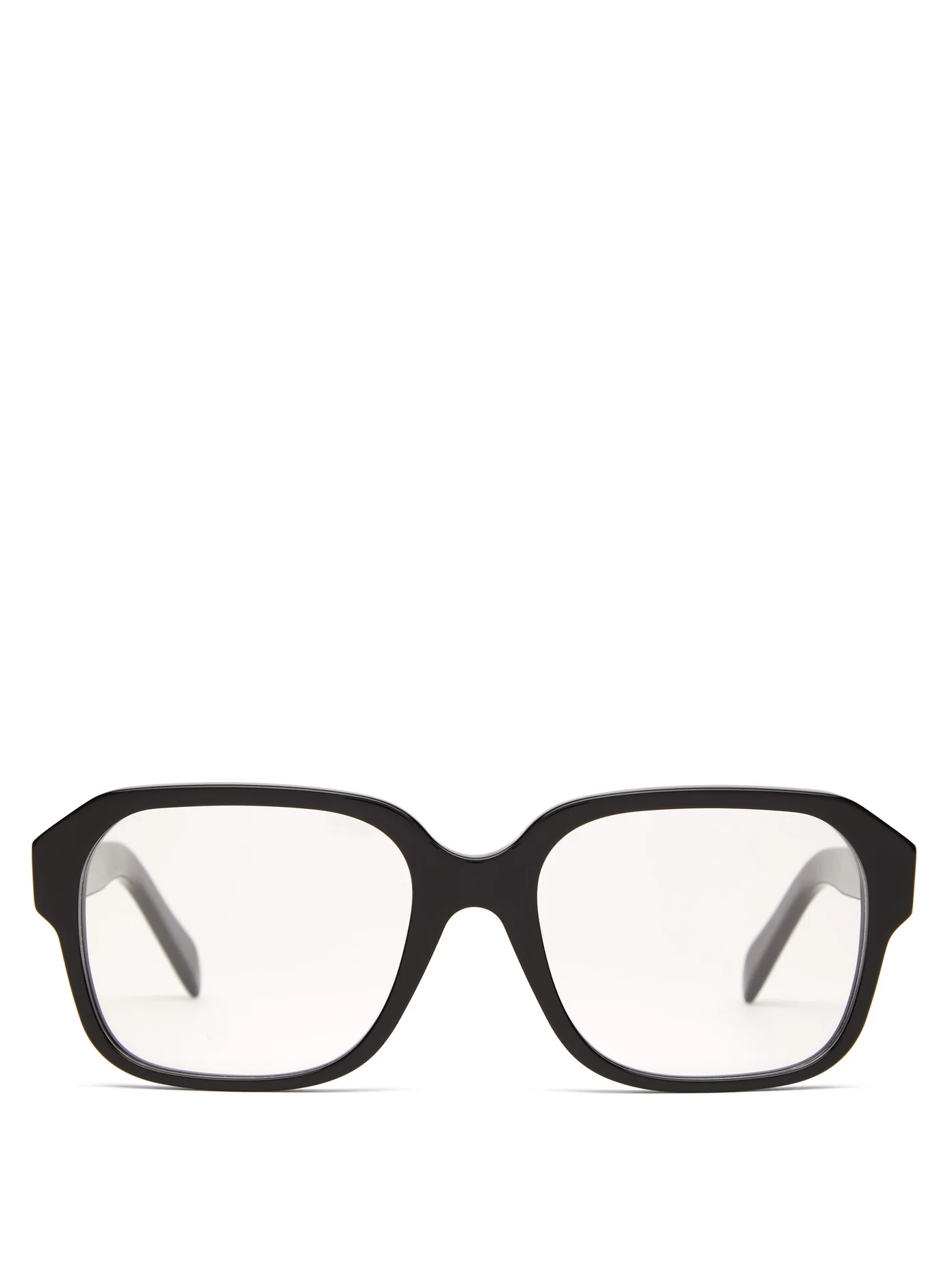 Oversized square acetate glasses - 1