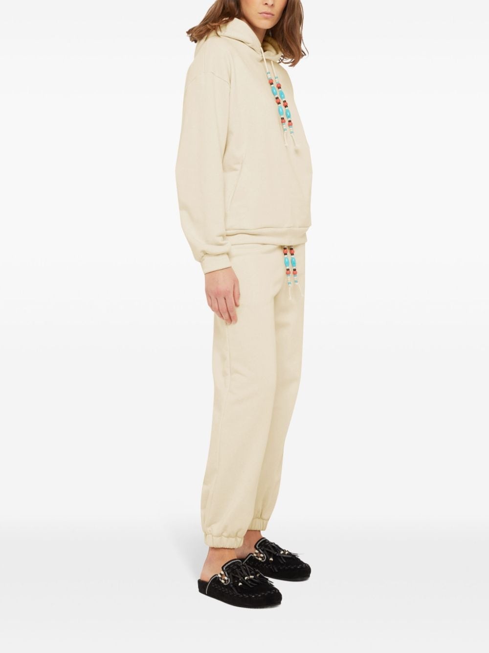 French Terry drawstring hoodie - 4
