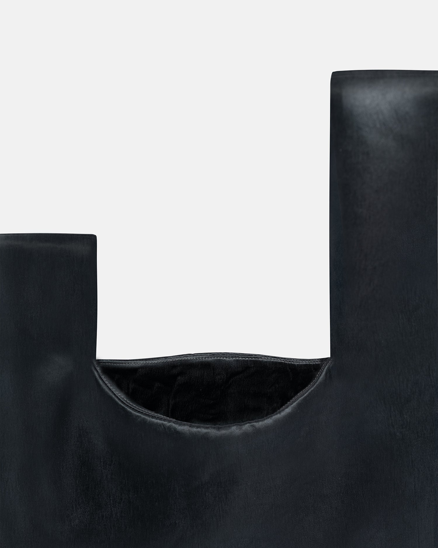 Crinkled Satin Bag - 5