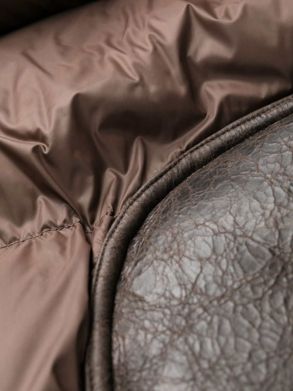 quilted puffer coat - 6