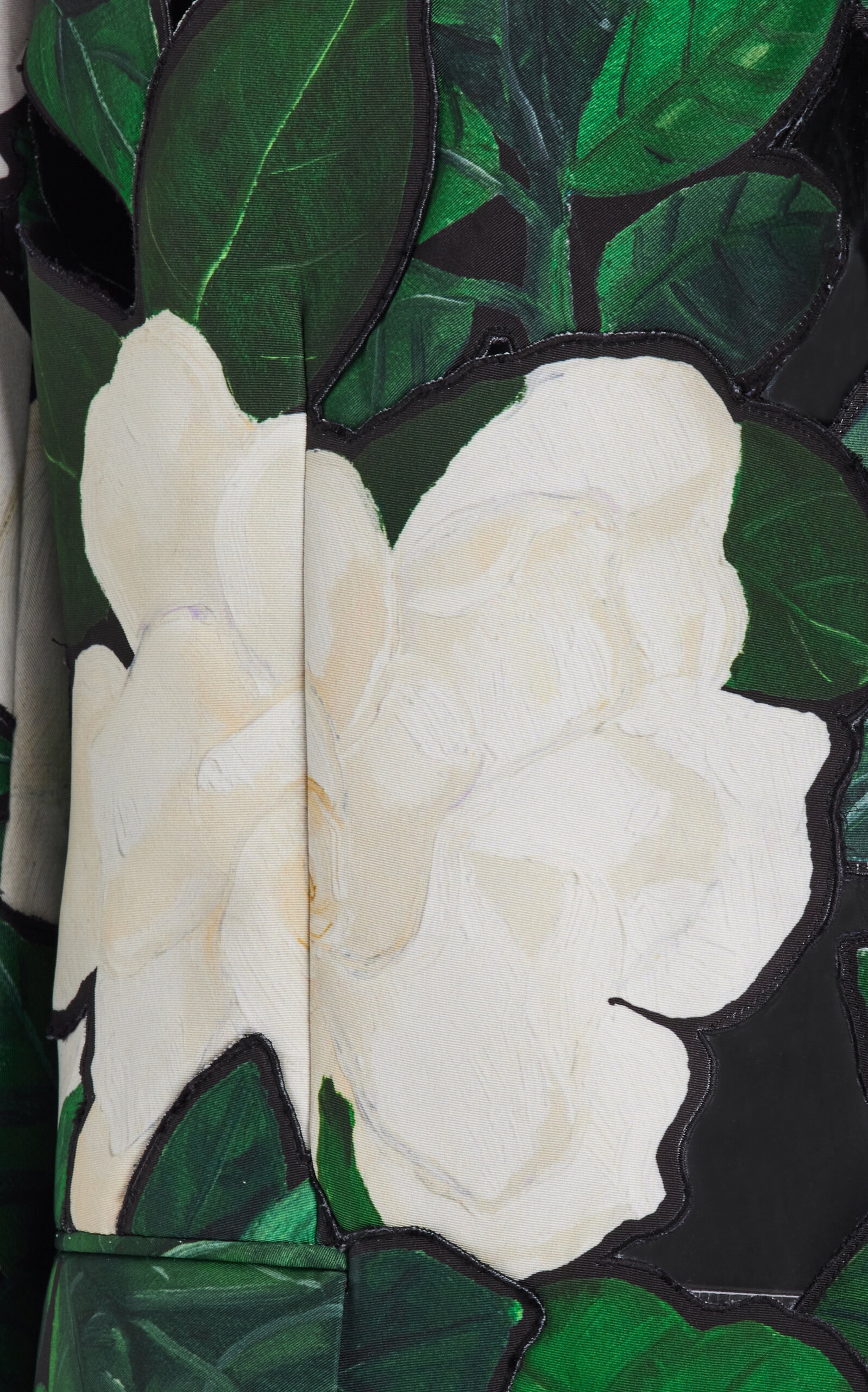 Cutout Gardenia Faille Embroidered Jacket multi - 9