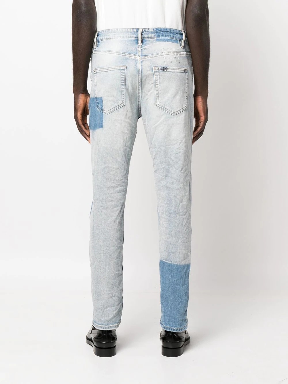 Wolfgang 2 Tone slim tapered jeans - 3