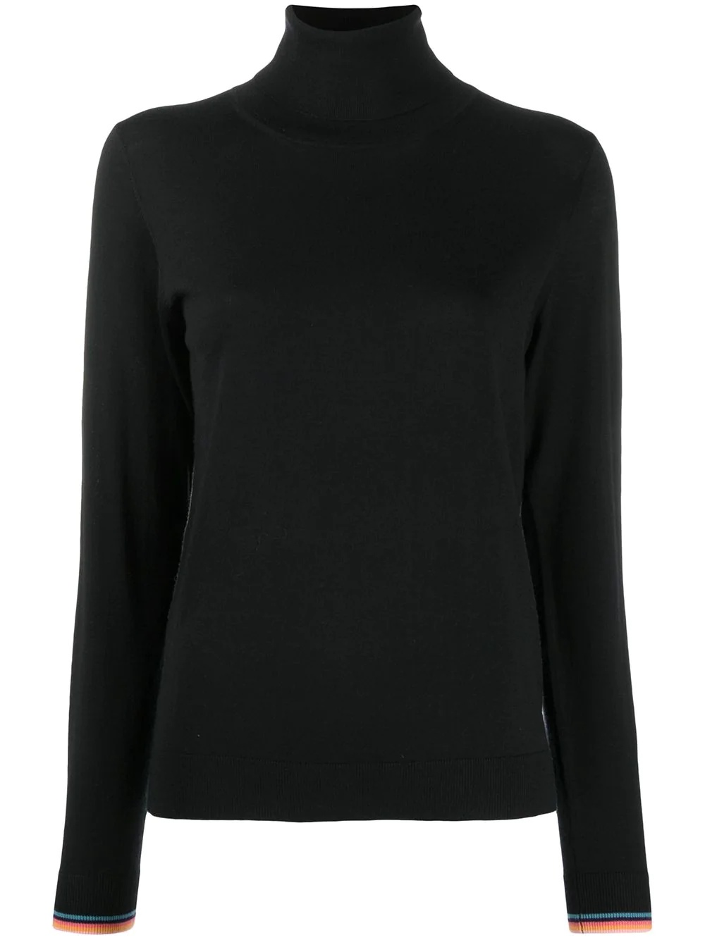 roll-neck knit jumper - 1