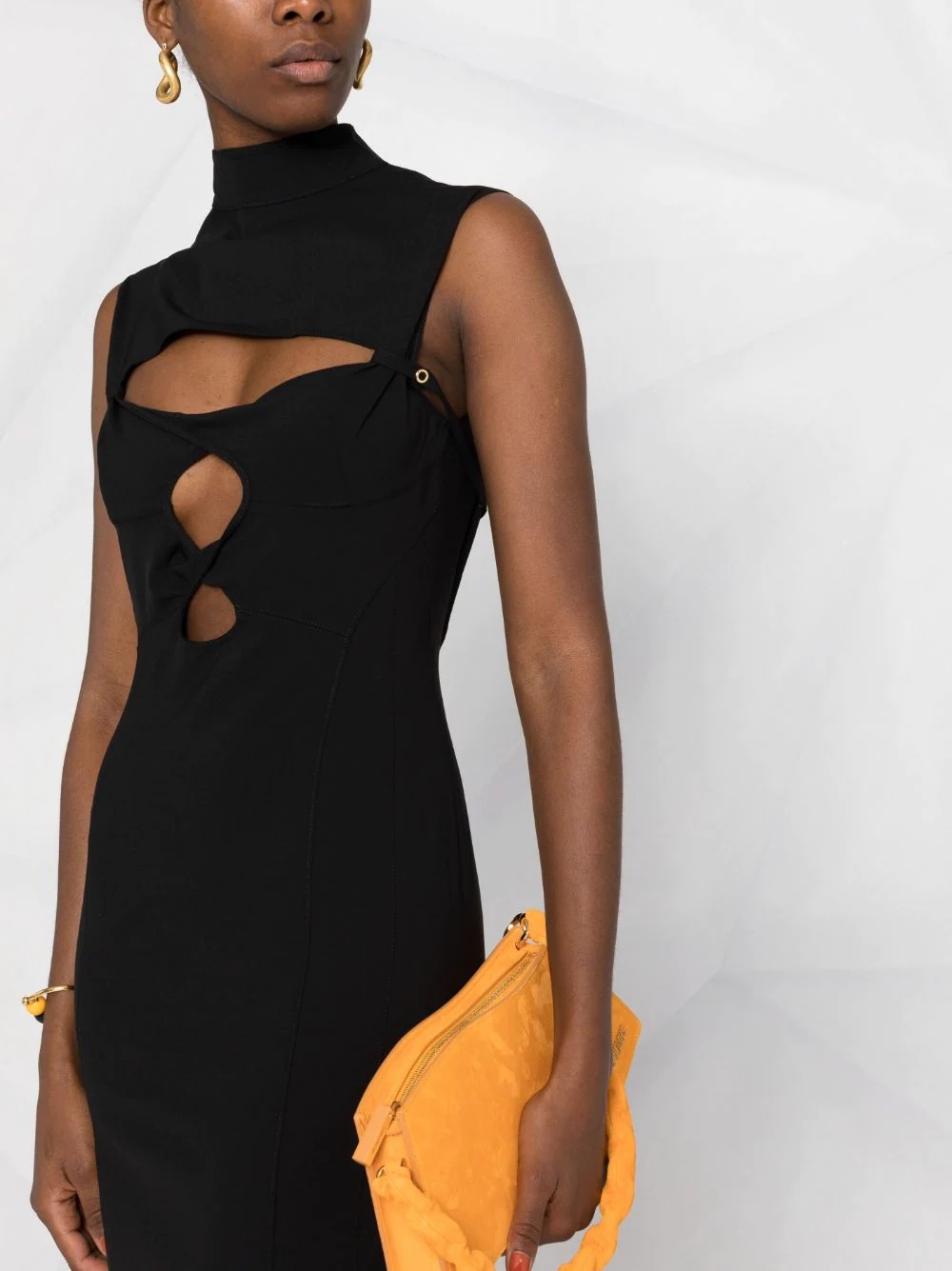 cut-out detail maxidress - 3