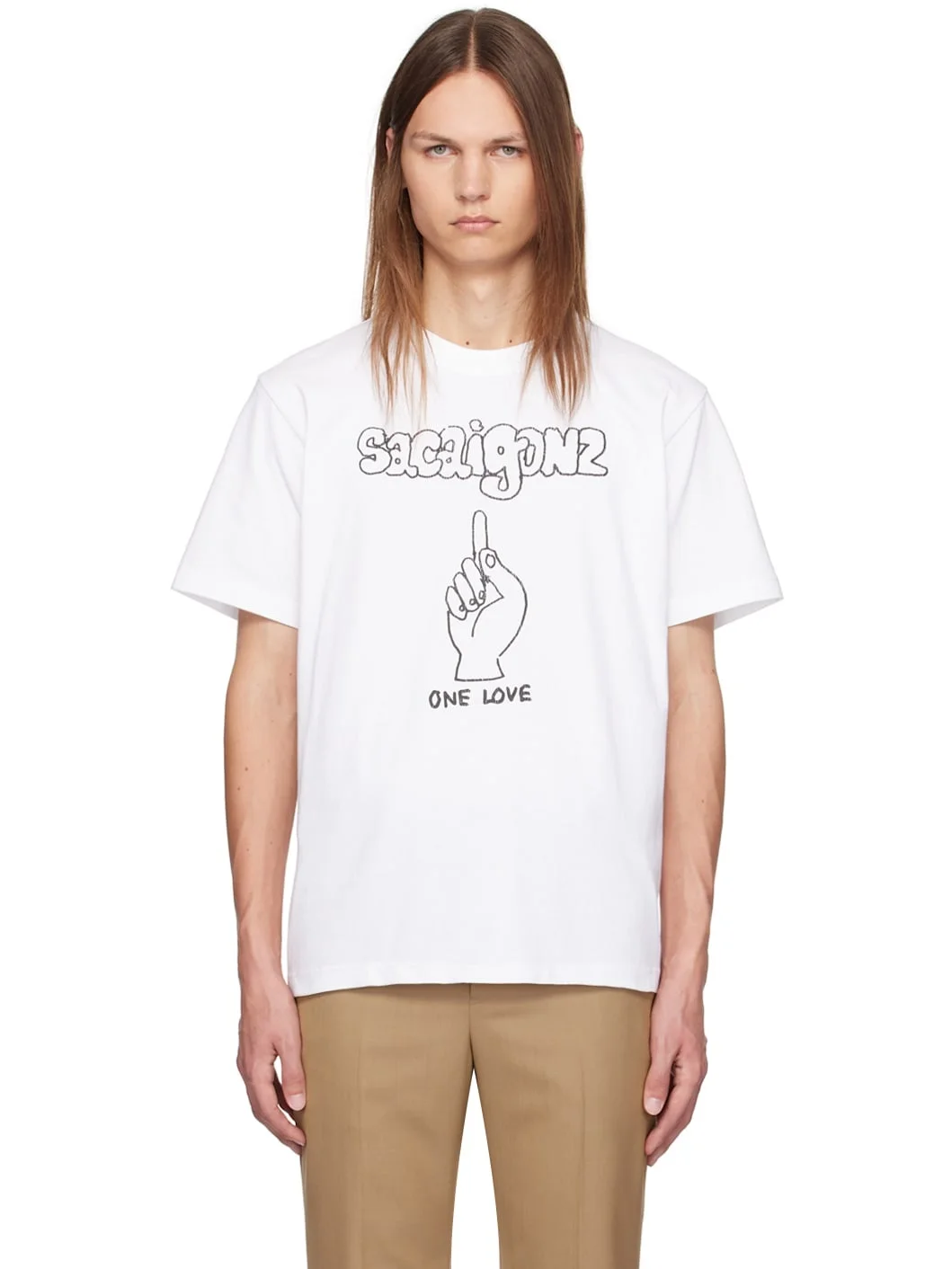 White Gonz Edition 'sacaigonz' T-Shirt - 1