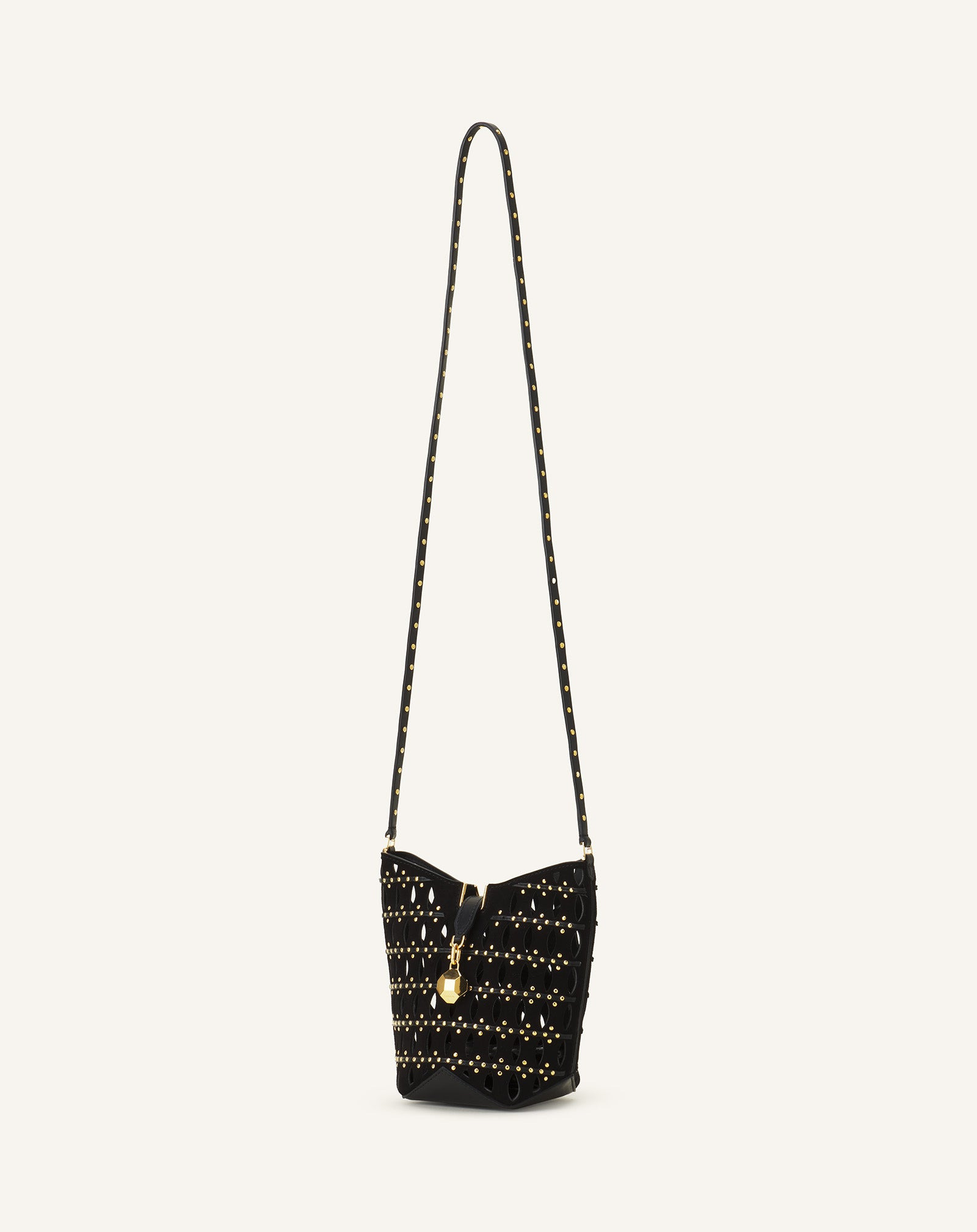 CATCH NANO BY LANVIN BUCKET BAG IN SUEDE - 2