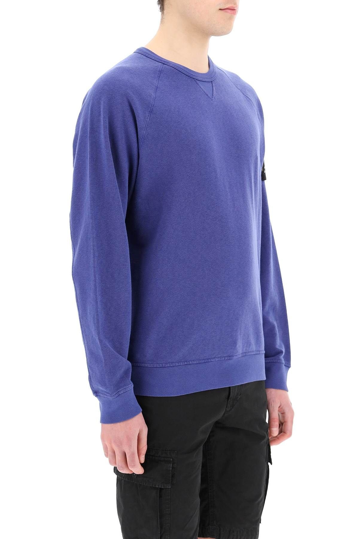 COTTON CREW NECK SWEATSHIRT - 3