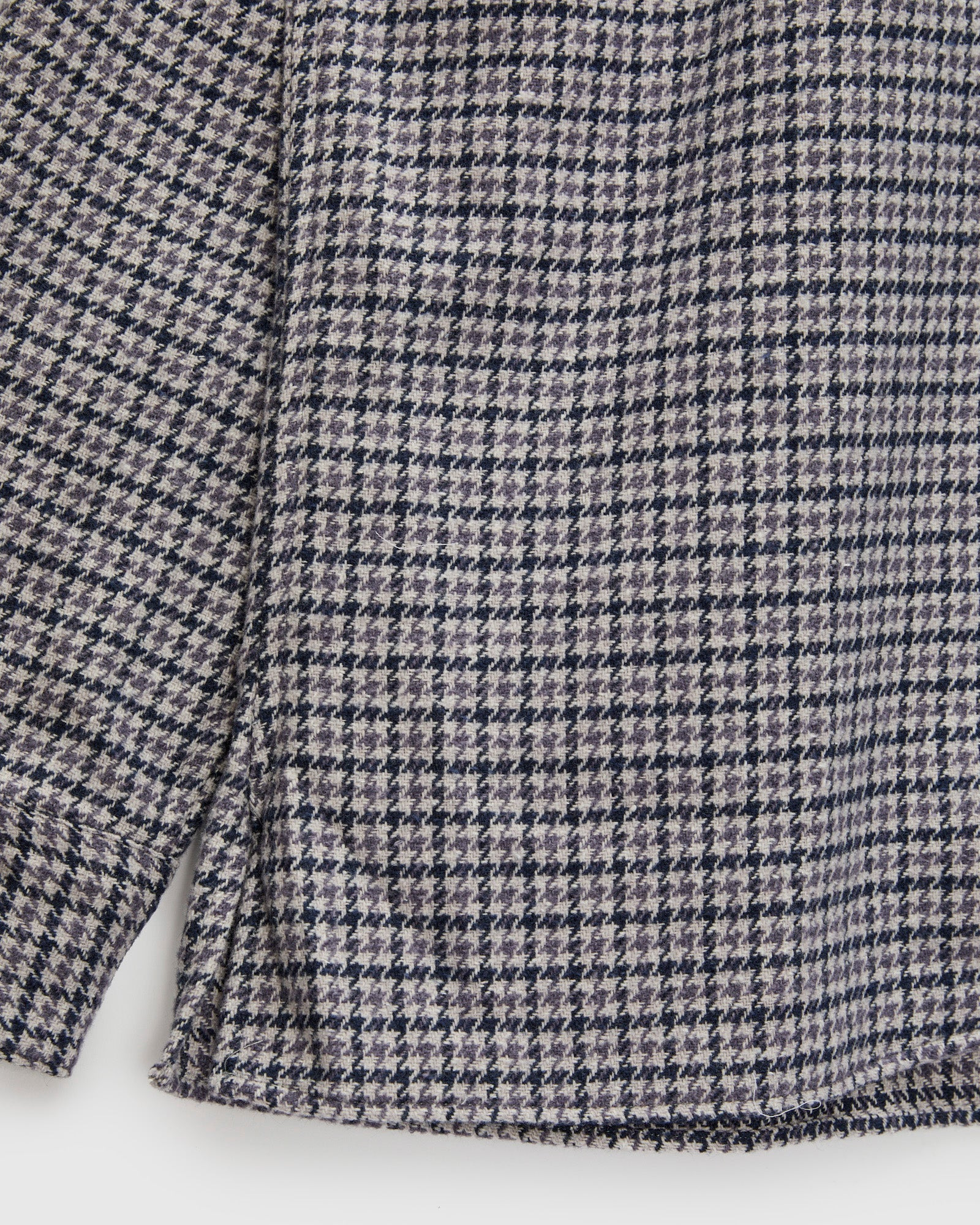 Houndstooth Check Camp Shirt in Lavender - 7