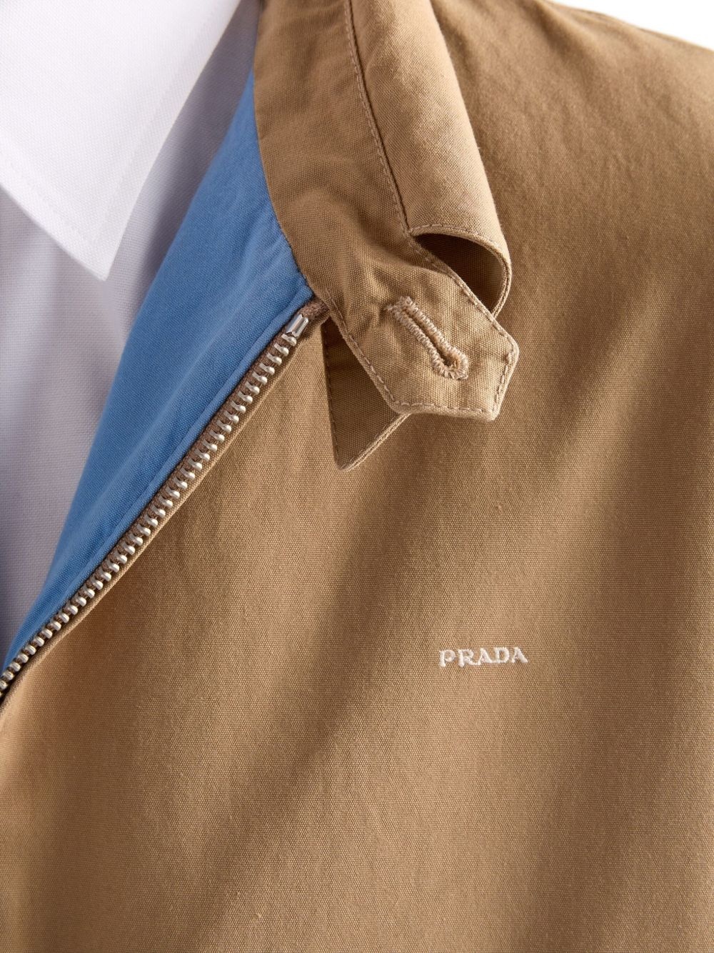 embroidered-logo jacket - 5