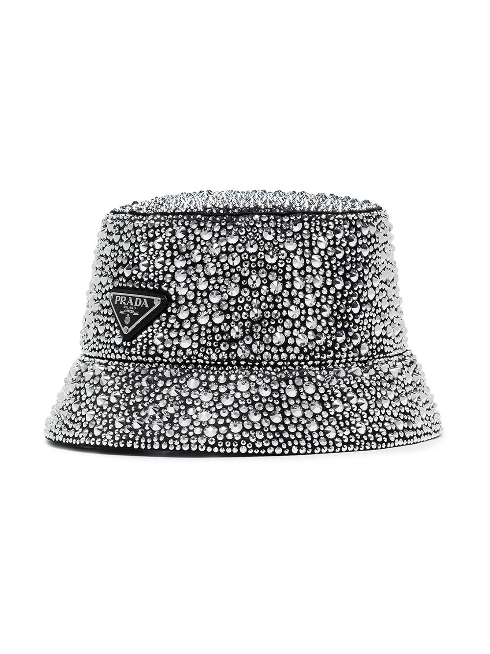 crystal-embellished bucket hat - 3