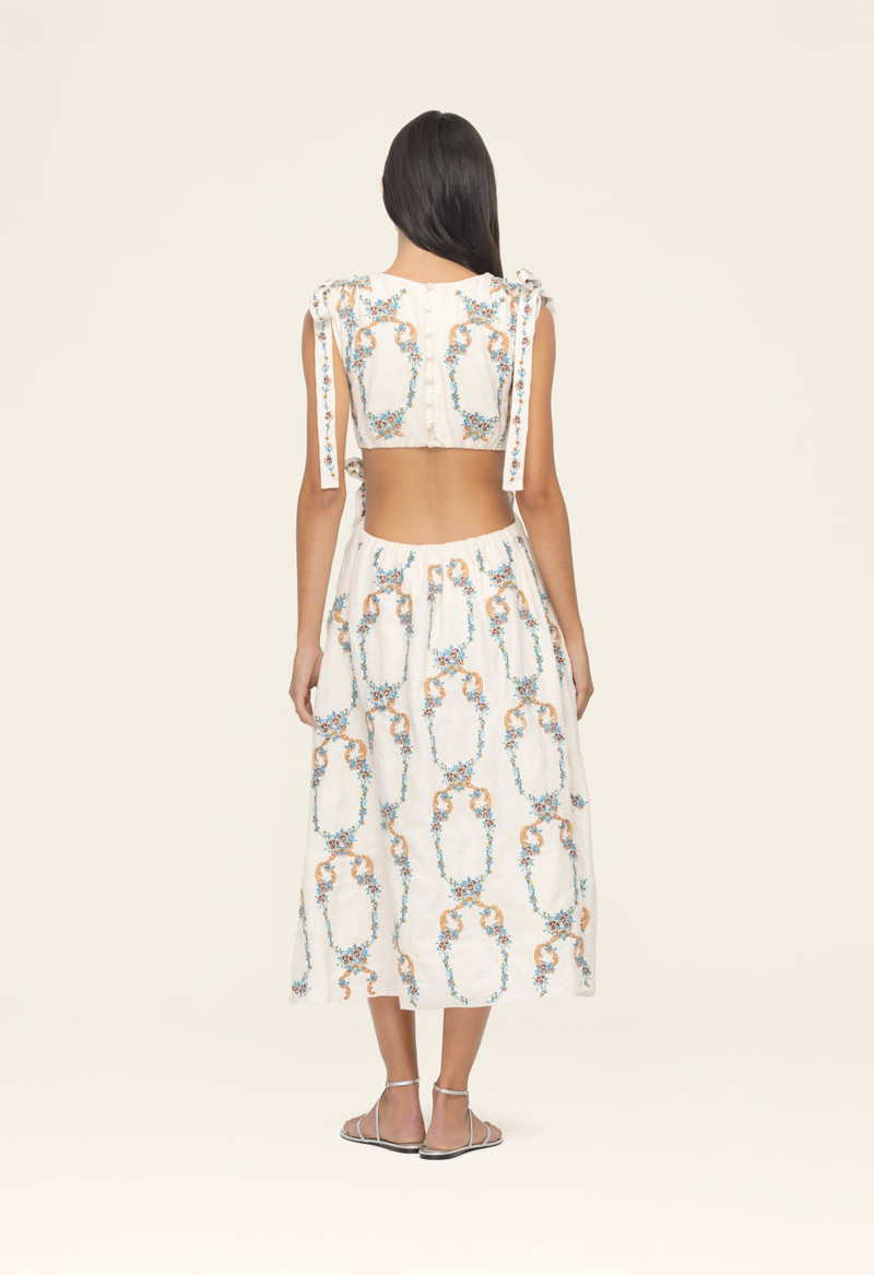 Guaguanco Florero Midi Dress 6