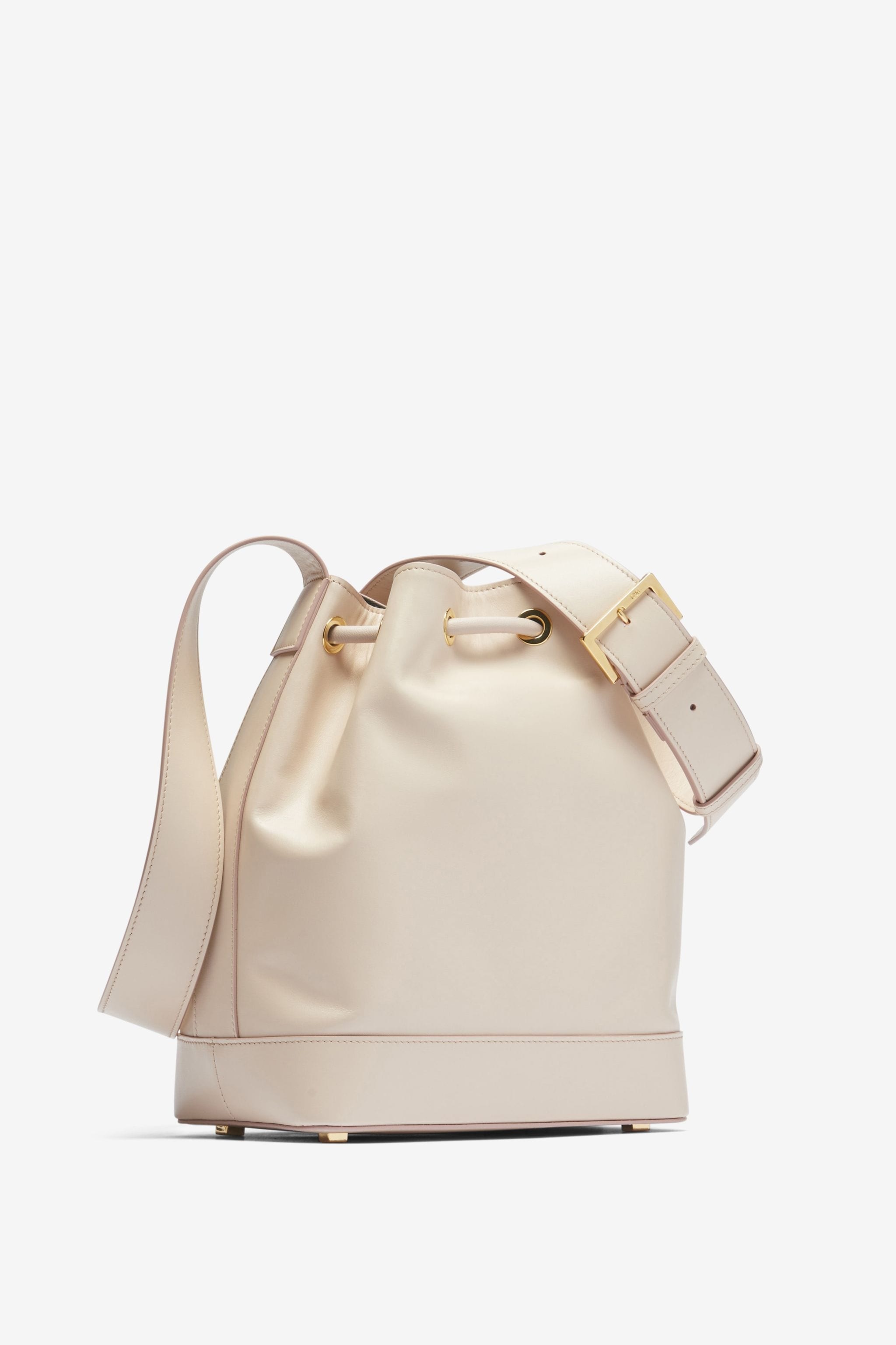 LEATHER BUCKET BAG - 2