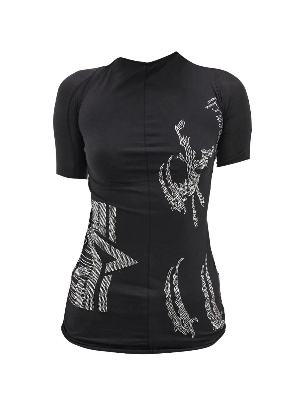 embellished short-sleeve T-shirt - 1