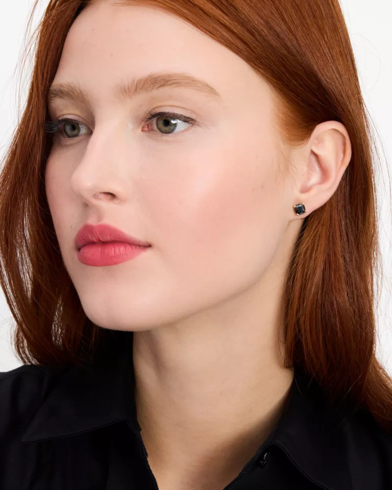 Little Luxuries 6mm Square Studs 3