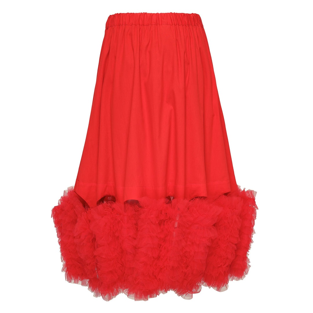 Cotton Broad Tulle Skirt - 2