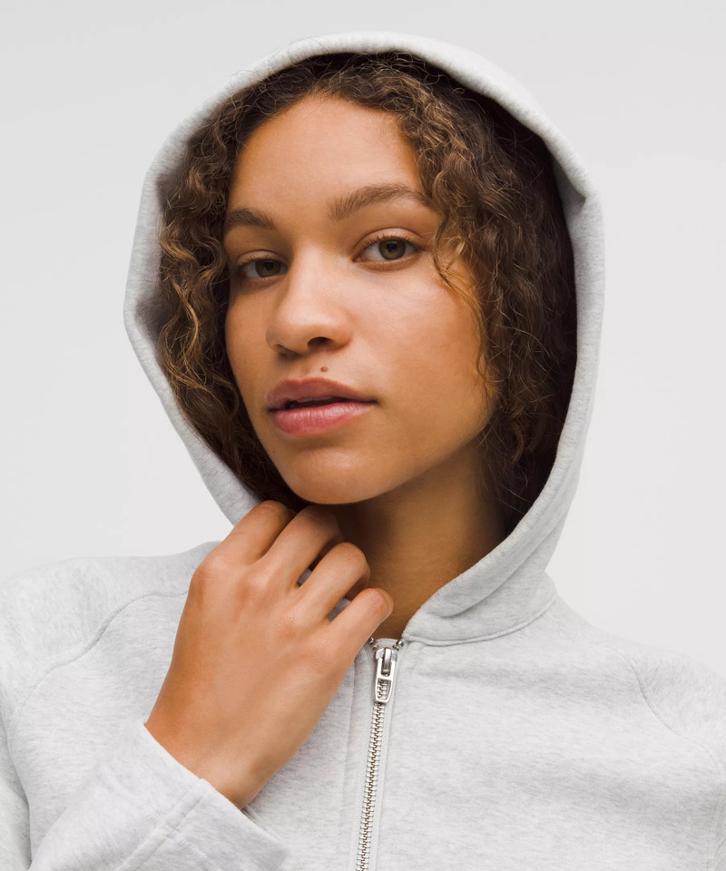 Loungeful Relaxed-Fit Full-Zip Cropped Hoodie 4
