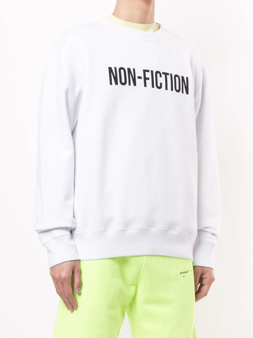 slogan-print sweatshirt - 3