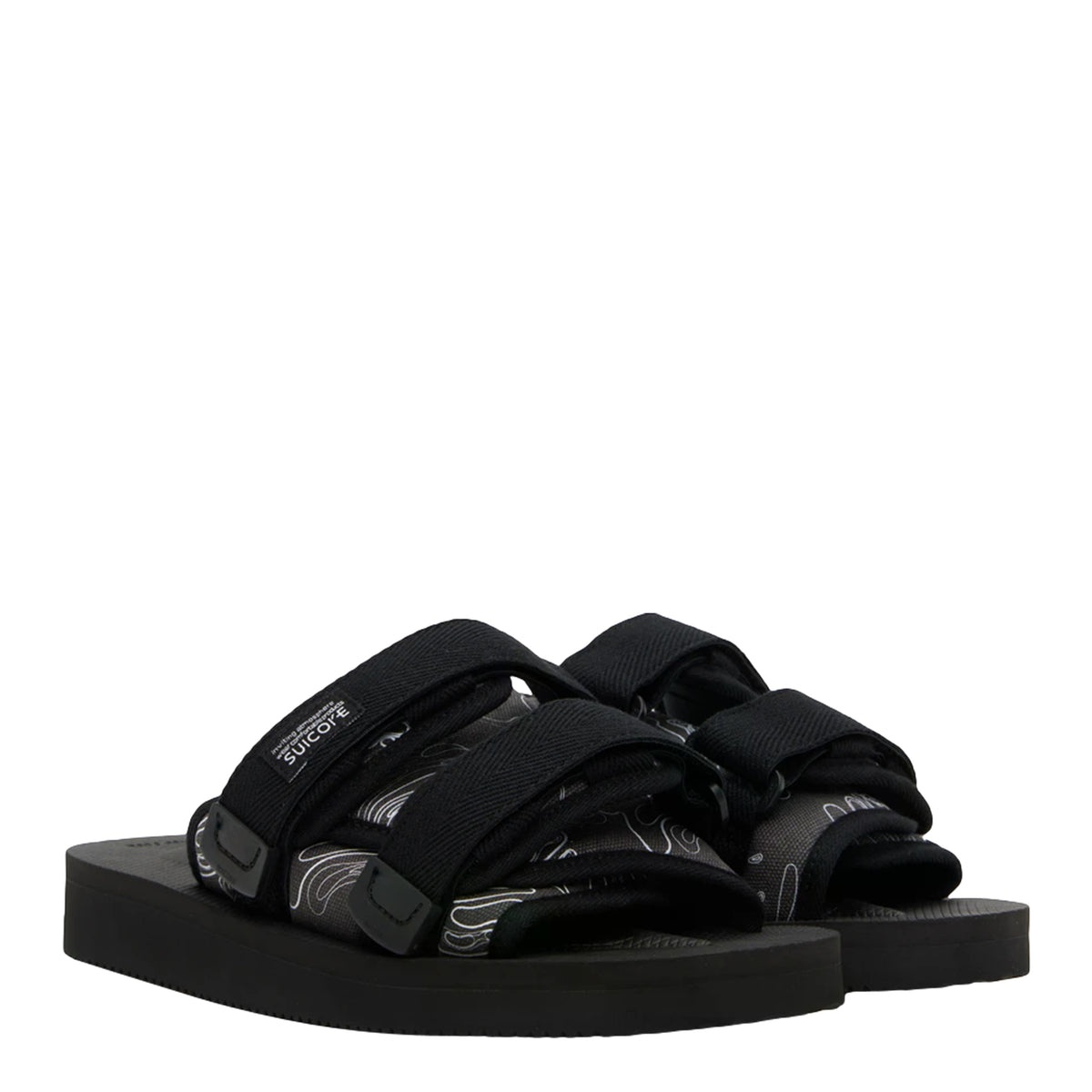 MOTO-CAB SANDALS (BLACK/SALT) - 2