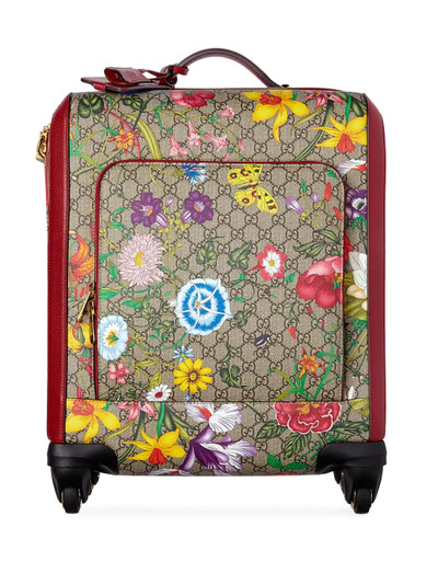 GUCCI GG Flora print trolley outlook