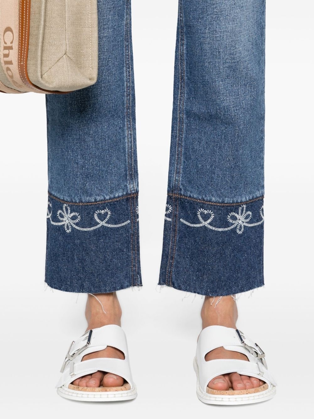 Masaya mid-rise cropped jeans - 5