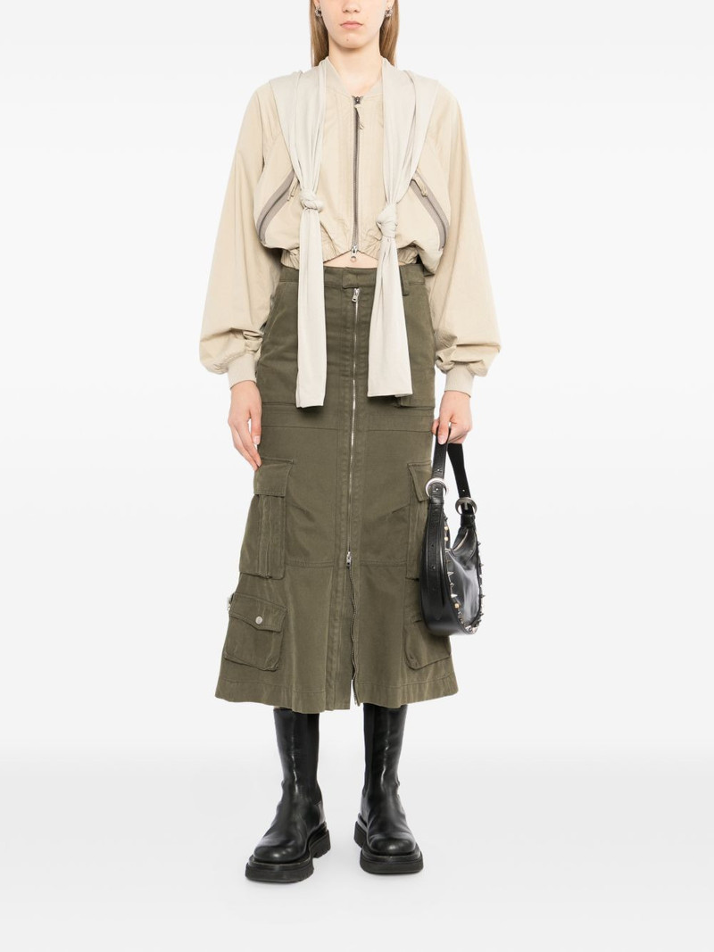 HYEIN SEO knotted-detail bomber jacket outlook