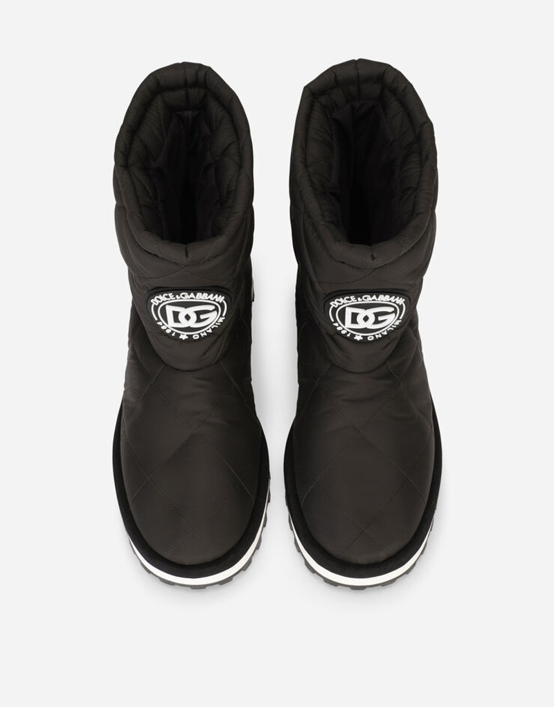 Nylon ankle boots with DG logo 4