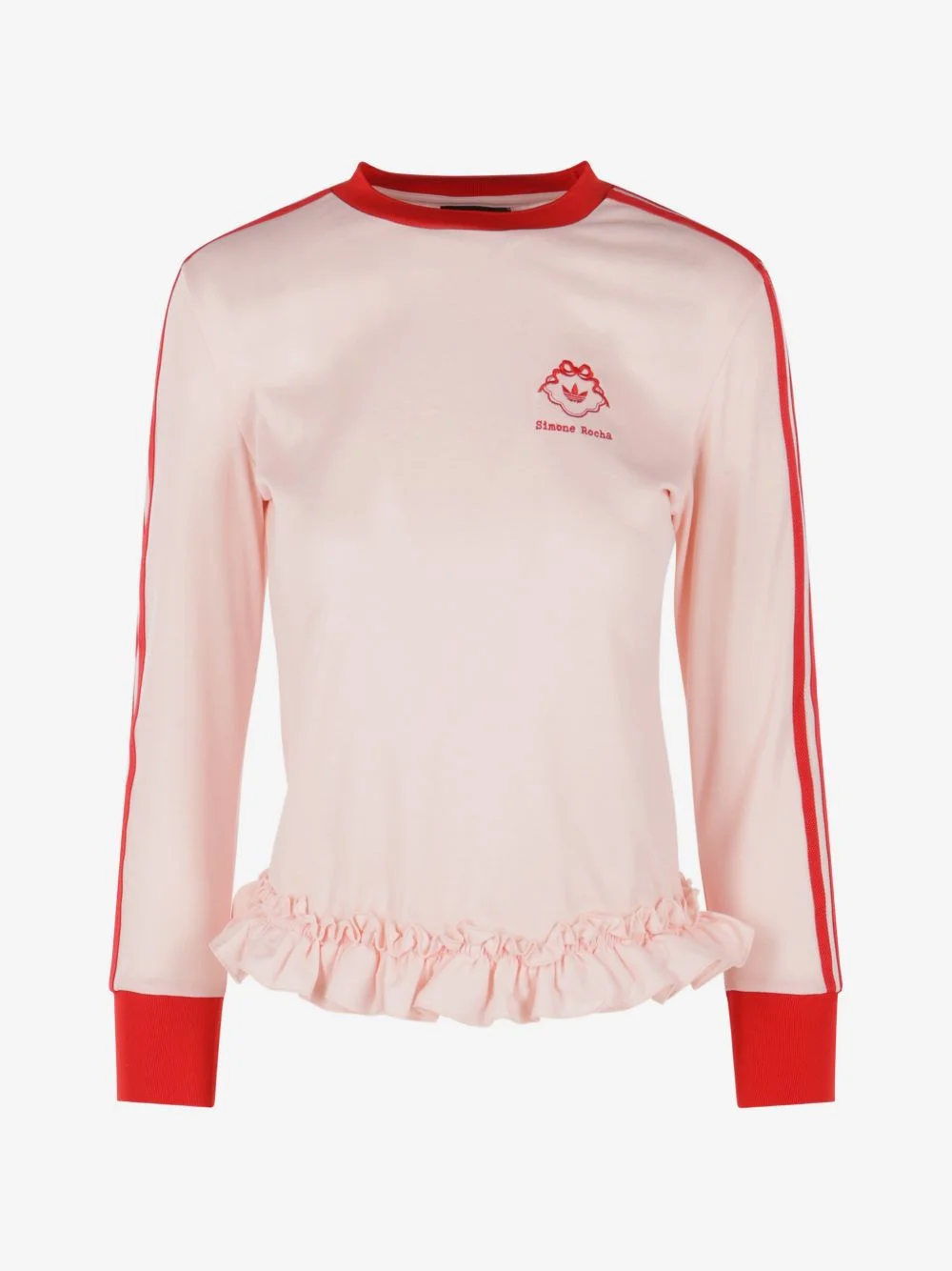 x Simone Rocha ruffled sweatshirt - 1