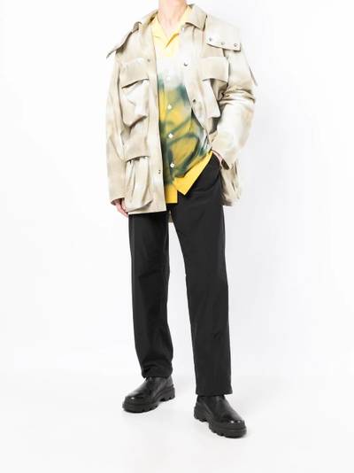 OAMC tie-dye hooded jacket outlook