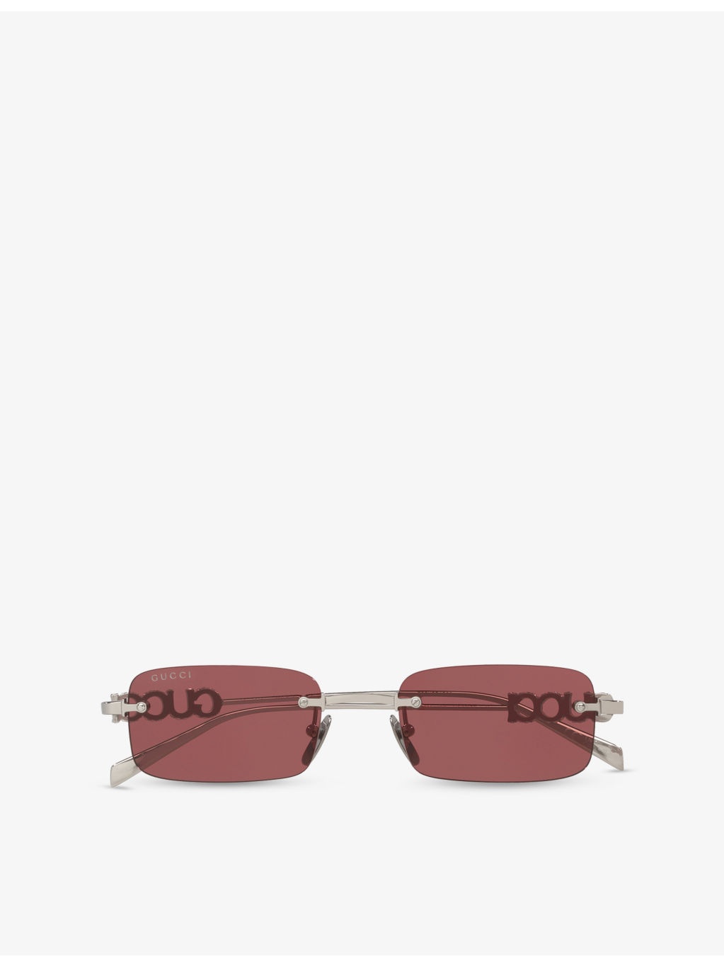 GG1808S Rectangle-Frame Metal Sunglasses - 4