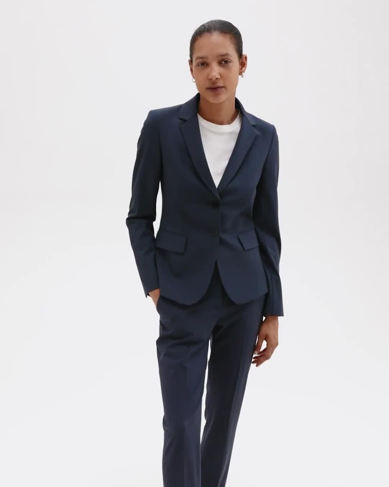 Theory Carissa Blazer in Good Wool outlook