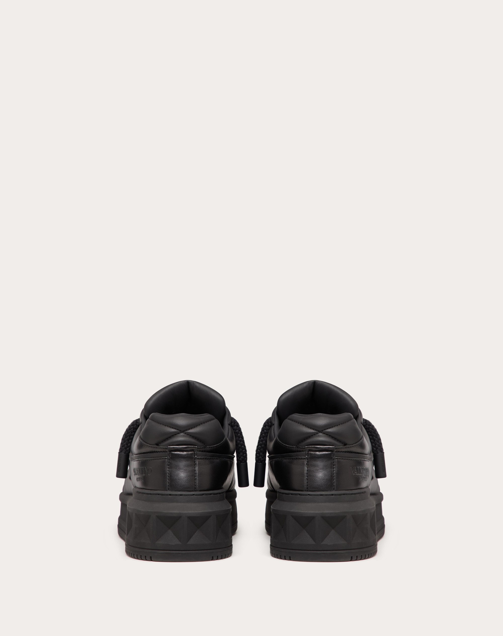 ONE STUD XL NAPPA LEATHER LOW-TOP SNEAKER - 3